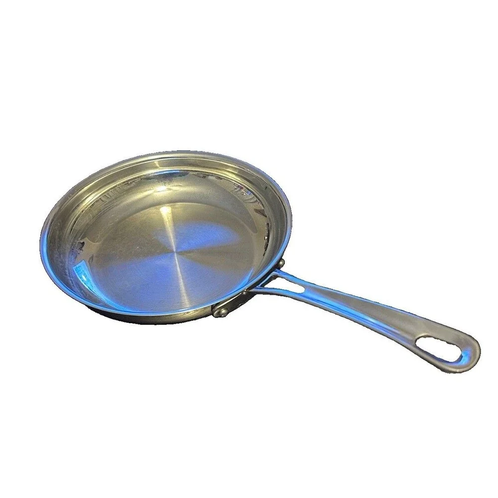 Cuisinart Model #422-20 8in / 20cm Stainless Steel Frying Pan Skillet  NO LID